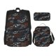 thumbnail image 1 of Disketp Cool Sports Car Mochila Estampada de Gran Capacidad con Lonchera y Estuche, Set de 3 Piezas para Estudiantes, 1 of 7