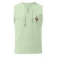 thumbnail image 1 of pstuiky Camisetas sin mangas para hombre, Camiseta sin mangas con estampado de color liso y bolsillo con cordón de verano para hombre Chaleco para hombre xxl, 1 of 3