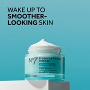 No7 Protect & Perfect Intense Advanced Night Cream, Fragrance Free, 1.69 fl oz