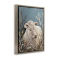 thumbnail image 3 of Stupell Industries Soft Cattle Amongst Florals Animals Painting Brown Floater Framed Canvas Art Print Wall Art, 25 x 31, 3 of 9