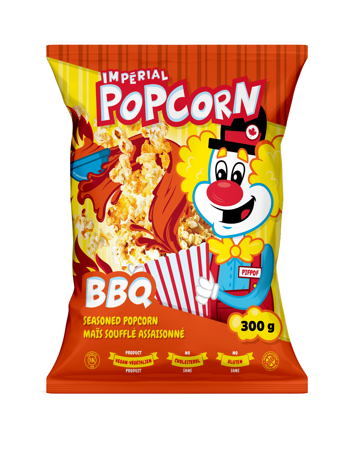 Popcorn Rasa Bbq Imperial Popcorn, Saveur Barbecue, Vegan, Casher, Sans Gluten ...