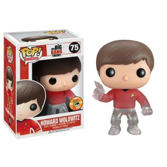 Funko POP! Television Howard Star Trek Red Shirt with Gun Vinyl Figure (SDCC Exclusive)