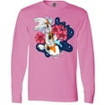 thumbnail image 3 of Inktastic Japanese Koi Fish Pond with Stars Long Sleeve T-Shirt, 3 of 5