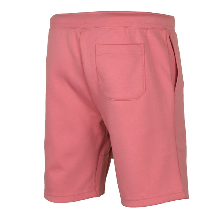 Polo RL Men's Double Knit Shorts (Pink, Large)