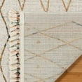thumbnail image 5 of Gertmenian Amiens Faiz Moroccan Bohemian Tribal Ivory Indoor Area Rug, 2x8, 5 of 6