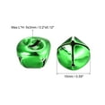 thumbnail image 2 of 15mm Jingle Bells Craft Bells Carbon Steel Electroplating Green 48 Pack, 2 of 5