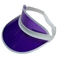thumbnail image 3 of 3 Pack Sun Visor Hats Women Men Clear Colorful Plastic Party Hat Adjustable UV Outdoor Sports Tennis Beach Golf Headwear Cap, 3 of 5