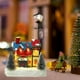 thumbnail image 4 of Casa de Navidad LED Luz cálida Snow Vilge Casa Decoración de de nieve c Sunnimix Casa de miniaturas de resina, 4 of 8