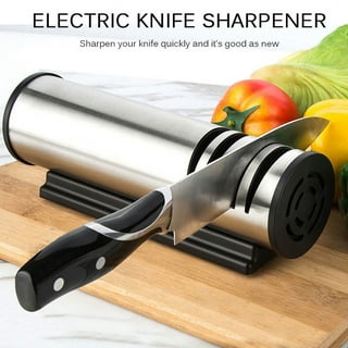 Electric Knife Sharpener, With Usb Multifunctional Fast And Automatic  Electric Knife And Scissor Sharpeners For Family Kitchen & Restaurant  Kitchen 