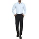 thumbnail image 2 of CAMISA DE NEGOCIO DE MANGA LARGA CON BOTONES PARA HOMBRES INSPIRAR CHIC M PATTERN M BLANCA AZUL, 2 of 5