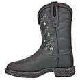 thumbnail image 2 of HOSS Men’s Composite Toe Waterproof Pull-On Western Work Boot Slip Resistant EH We The People Black, 2 of 6