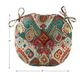 thumbnail image 6 of Greendale Home Fashions Asbury Park 15 in. Round Outdoor Reversible Bistro Seat Cushion (Set of 2), 6 of 8
