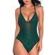 thumbnail image 1 of Conjunto de lencería Body de mujer Lencería Medias Mono Ropa de dormir (Verde oscuro S) FLhrweasw Para estrenar, 1 of 2