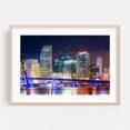 thumbnail image 2 of The Miami Skyline from Watson Island - Miami Florida Photography Unframed Wall Art Print 16 x 24 inches, 2 of 7