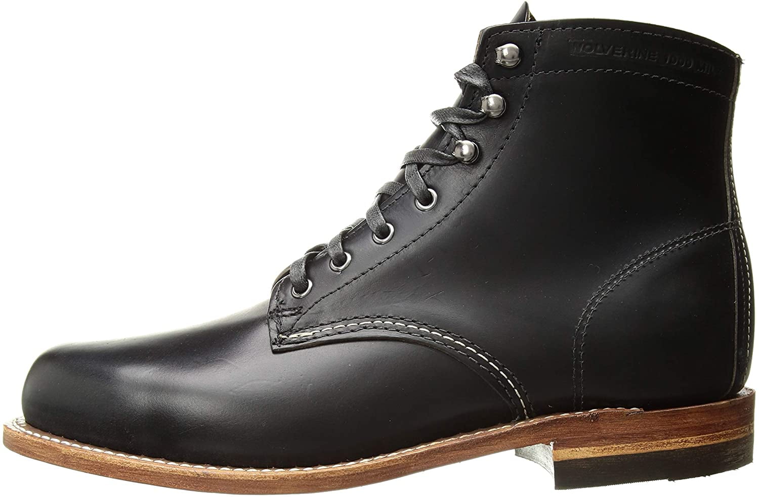 Wolverine Men's Black 1000 Mile Combat Boot US 12 (3E) - Walmart.com