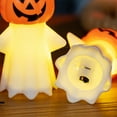 thumbnail image 5 of CuiLiyq Artificial Candle Pumpkin Ghost Lamp, Flameless Candles, Spooky Halloween Pumpkin Candles, Battery Operated Lights for Halloween Theme Party Decor, 5 of 6