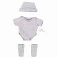 thumbnail image 4 of AmaMary 8 Inch Doll Clothes Set - 3 Stylish Outfits for 20cm Mini Reborn Dolls Accessories, 4 of 5
