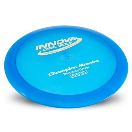 Innova - Champion Discs Mamba Golf Disc, 151-164gm (Colors may vary), Best choice for: Tailwind shots, Turnover shots and Out of the box roller By Innova Champion