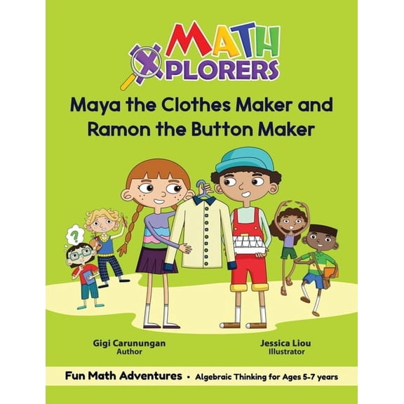 Fun Math Adventures Maya the Clothes Maker and Ramon the Button Maker, (Paperback)