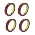 thumbnail image 1 of 4X Strong Permanent Double Sided Super Sticky Foam Tape Roll for Vehicle Car, Red 15MMx3Meter, 1 of 4
