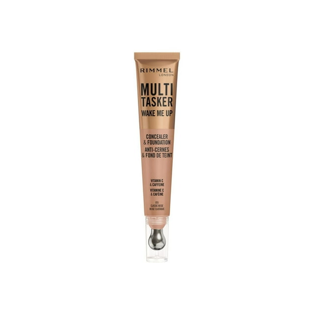 Multi-Tasker Wake Me Up, Concealer & Foundation, Brightens, Corrects, Buildable Coverage, Radiant Finish, Vegan Formula