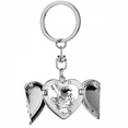 thumbnail image 1 of Masterpiece Romance Three Kingdoms China Heart Angel Wing Key Chain Holder, 1 of 3