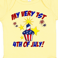 thumbnail image 4 of Inktastic My Very 1st 4th of July Boys or Girls Baby Bodysuit, 4 of 5