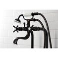 thumbnail image 4 of Kingston Brass CCK246K5 Essex Freestanding Clawfoot Tub Faucet Package with Supply Line, Oil Rubbed Bronze, 4 of 7