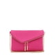 thumbnail image 1 of Bolso de mano con forma de rompecabezas, bandolera, fucsia, 1 of 7