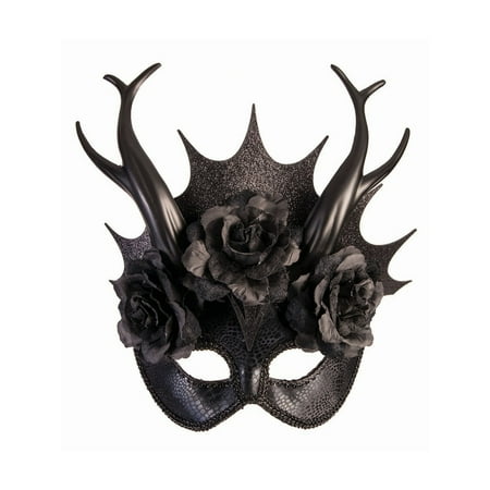 Halloween Dark Royalty Sorceress Queen Mask