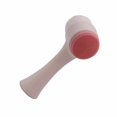 thumbnail image 2 of Linyer Double Sides Silicone Facial Brush 3D Face Cleaning Massage Tool New pink, 2 of 7