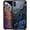 Blue Luminous Marble, variant on Compatible with iPhone Xs Case, The Burning Blue Wolf for Men Woman, Anti-Scratch Soft TPU Shockproof Unique Protective Cover Pattern Design