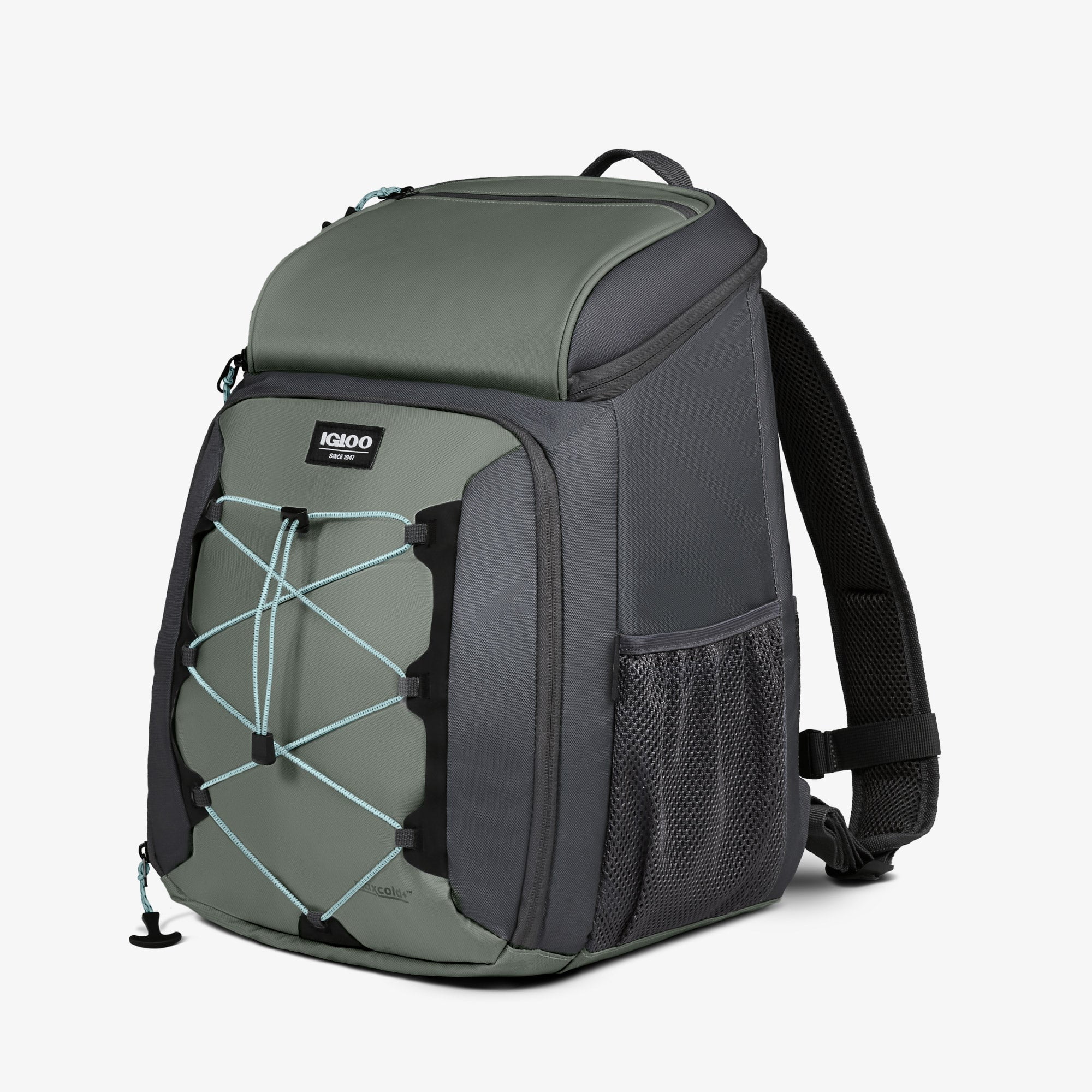 Igloo 30-Can MaxCold Voyager Cooler Backpack - Gray