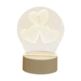 thumbnail image 2 of Interruptor De Botón De Luz Nocturna 3D Luz Cálida Yuyangstore, 2 of 8