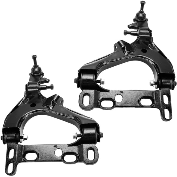 Detroit Axle - 2 Front Lower Control Arms w/Ball Joints for Chevy Trailblazer EXT GMC Envoy XL XUV Buick Rainier Ascender 9-7X Bravada