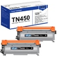 thumbnail image 1 of Cartucho de tóner VIPSIM TN450 negro, paquete de 2 unidades para impresora Brother, 1 of 5