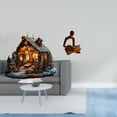 thumbnail image 2 of Escultura de escena de , adorno acrílico, figura de pensador abstracto, estatua humana, arte, decoraciones para el hogar, diseño hueco mod, 2 of 8