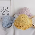 thumbnail image 4 of FNNMNNR Brand Sale!  Cotton Super Cute Hats Summer Breathable Baby Boys Girls Toddler Cartoon Print Bucket Caps Sun Headwear Blue, 4 of 9