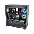 thumbnail image 6 of Thermaltake CT120 EX ARGB Reverse PC Cooling Fan (3-Fan Pack), Magnetic Connection, 5V Motherboard Sync, 16.8 Million Colors 9 Addressable LEDs, 120 mm Case/Radiator Fan, CL-F192-PL12SW-A, 6 of 6