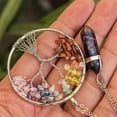 thumbnail image 5 of 20PCS Natural Crystals and Healing Stones Set, Christmas Gifts for Women, Chakra Stones, Ball Crystals Set,Amethyst Cluster Sphere Pyramid Selenite Birthday Gifts for Women, 5 of 11