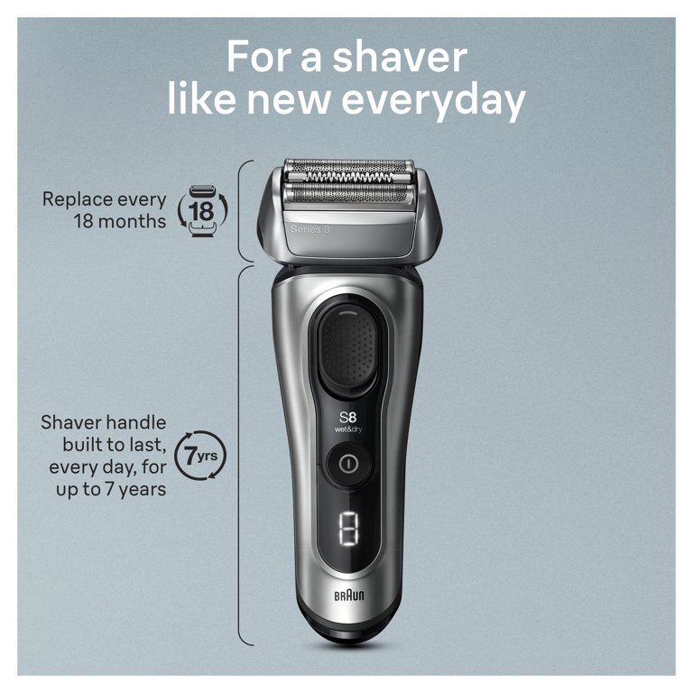 【海栗】Braun S8 8517s ブラウンシリーズ8 Amazon.com: Braun Series 8 Electric Razor for Men, with 4+1