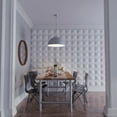 thumbnail image 6 of Ekena Millwork 11 7/8"W x 11 7/8"H Diane EnduraWall Decorative 3D Wall Panel (Covers 0.98 Sq. Ft.), 6 of 13