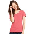 thumbnail image 1 of Hanes T-Shirt Col en V pour Femmes X-Temp, S, Corail Charisma, 1 of 2