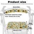 thumbnail image 6 of HELLHERO Machine Washable Walker Seat Cover and Seat & Back Covers Stretchable Material & Washable and Elder Sunflower, 6 of 7
