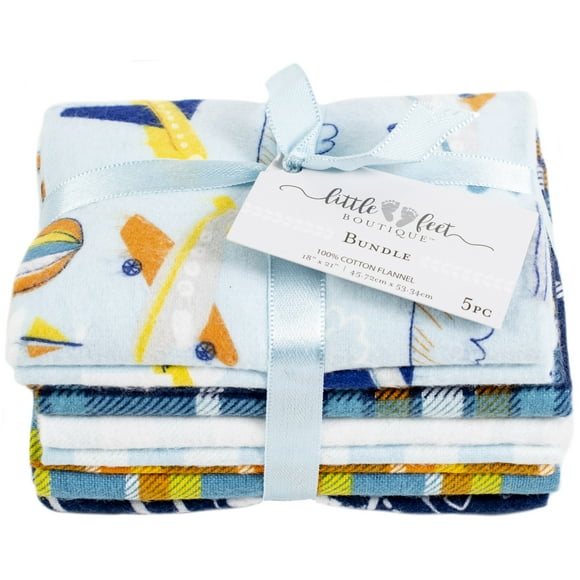 Fabric Editions Little Feet Boutique Fat Quarter Bundle 5Pcs-Adventure