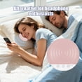 thumbnail image 6 of XIA0LE Sleep Pillow Speaker, Bluetooth Pillow Speaker With White Noise Timer Wireless Sleep Aid With Stereo Bass Private Sleep Headphones For Adult Kids (Pink), 6 of 6