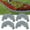 Gray, variant on FRTDNE 20Pcs Garden Edging Border Landscape Edging Border,16ft Plastic Garden Edging Stone Look Border for DIY Outdoor Yard Landscaping Flower Bed and Grass,Black