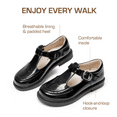 thumbnail image 4 of DREAM PAIRS Girls’ Mary Jane Dress Shoes, Ballet Flats for School Uniforms, Toddlers, and Little Girls, 4 of 5