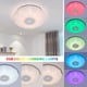 thumbnail image 3 of AC186-265V 36W LED Starlight Regulable Música Lámpara de techo Control remoto y de APP Alta Abanopi Lámpara de techo, 3 of 6