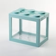 thumbnail image 5 of 2 juegos de tanques de peces beta pequeños azules, acuario de plantas de grava, piedra de alimentación, tanque de peces tortuga reptil, mesa de comedor, tanque de peces de bloques de constru, 5 of 5